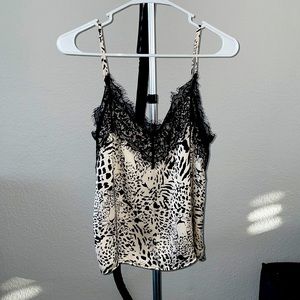 Fashion Nova leopard print tank top - Size S